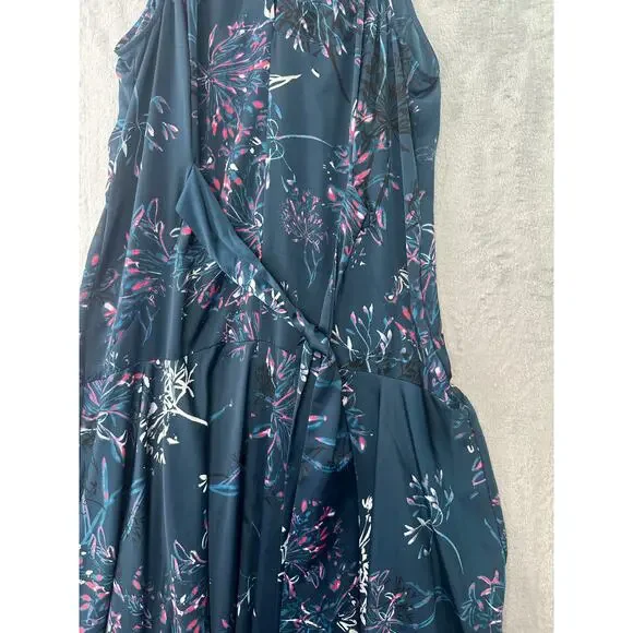 Rachel Roy “Claudette” Tie-Front Midi Dress • Size 14 - Picture 2 of 5